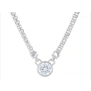 Bella Luce Bezel Set Diamond Stimulant Necklace GORGEOUS NEW